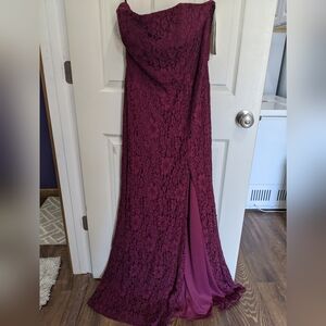 Hayley Paige Formal Dress Sangria